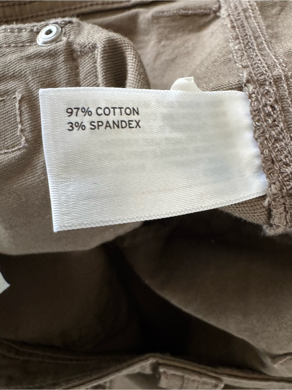 Duluth Men’s 44 DuluthFlex Fire Hose Brown Canvas Spandex Shorts 13" Inseam - Picture 6 of 6
